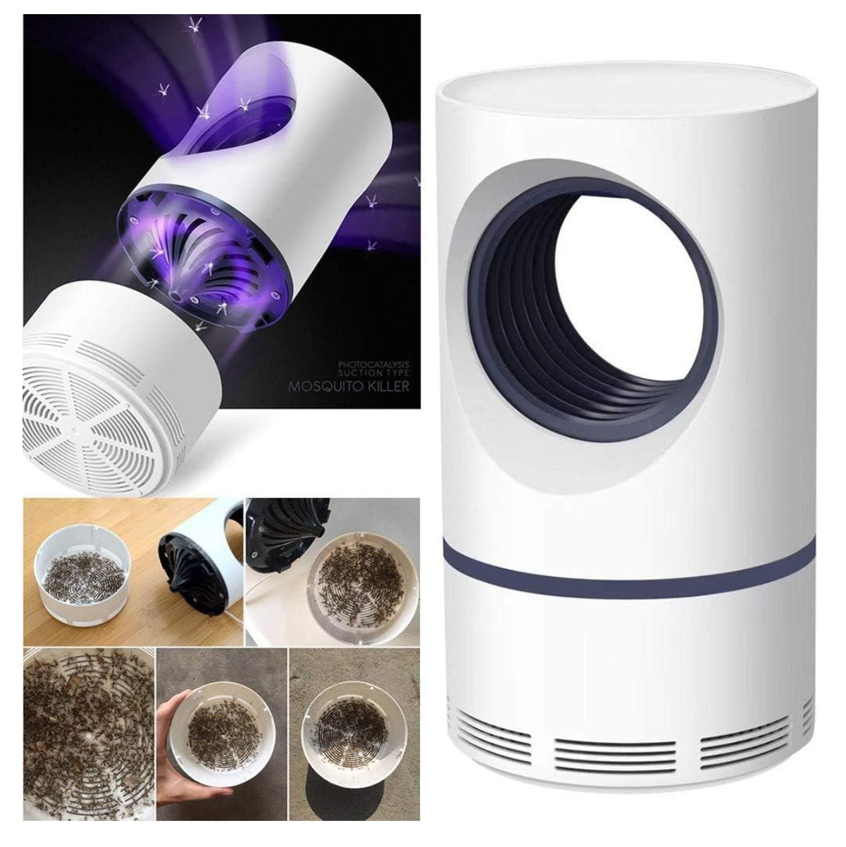 Lampara Mata Mosquitos Zancudos Luz Uv